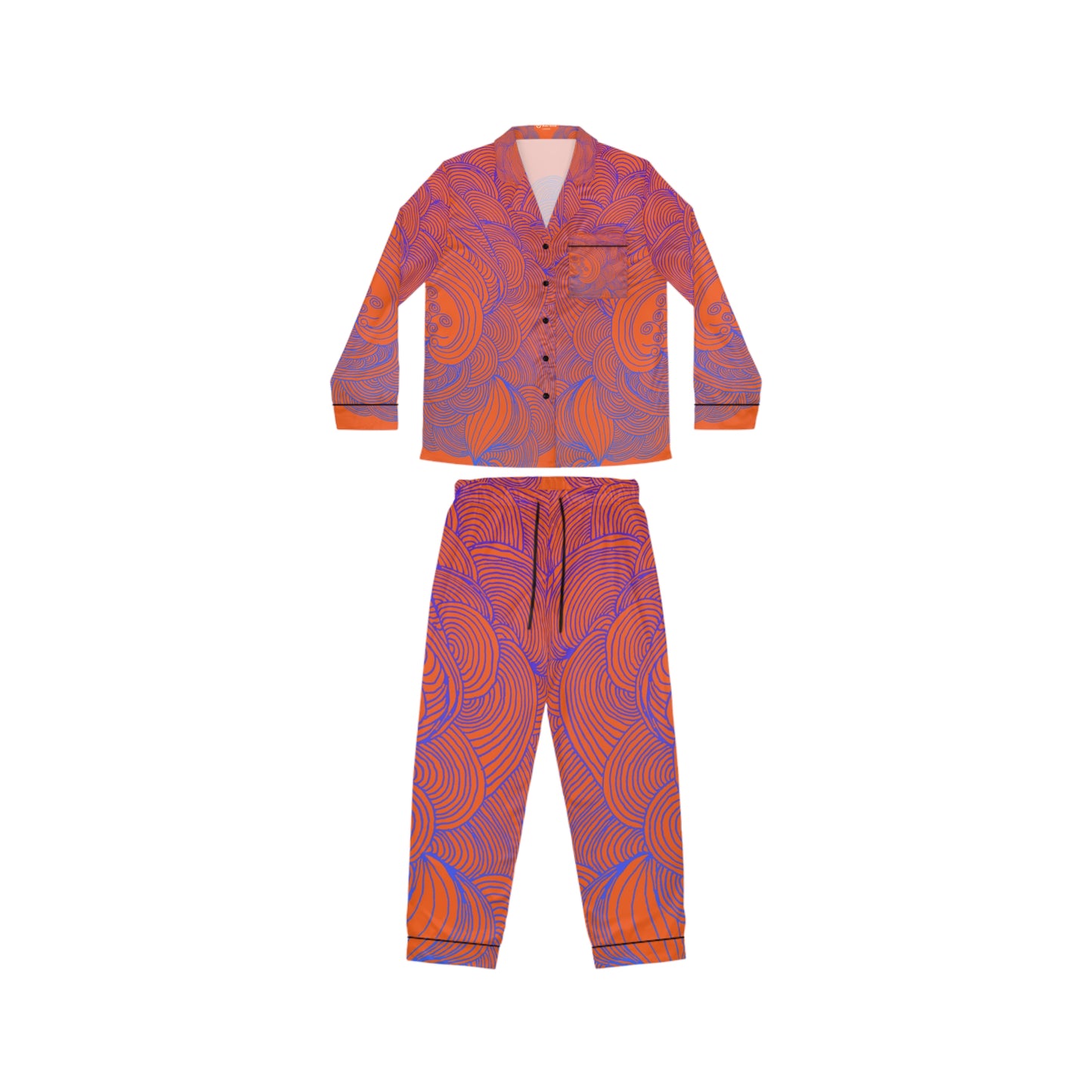 Women's Satin Pajama Set - Elegant Sleepwear
