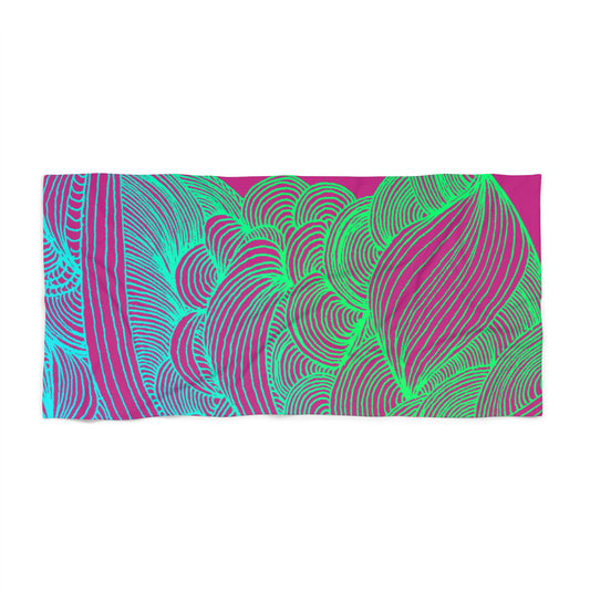 Tide and Tangle-Beach Towel