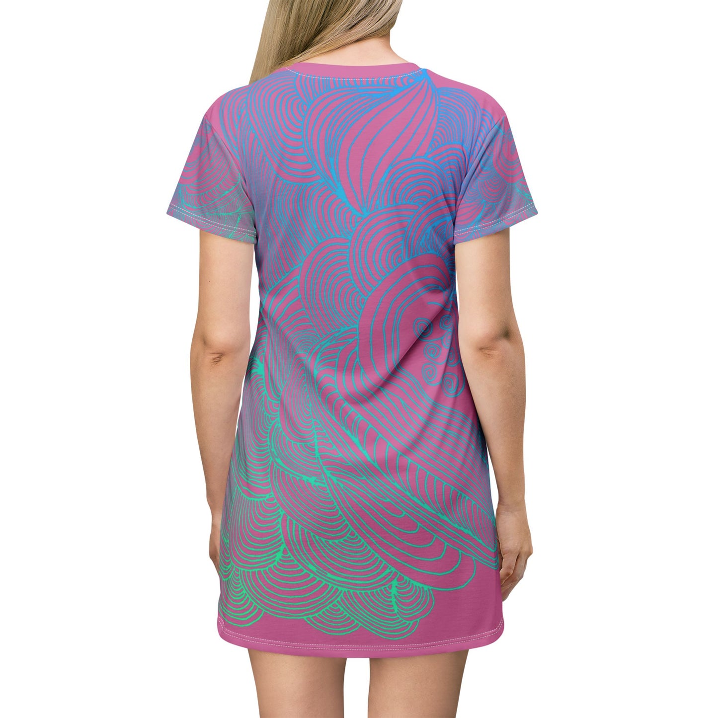 Flow of Love-T-Shirt Dress