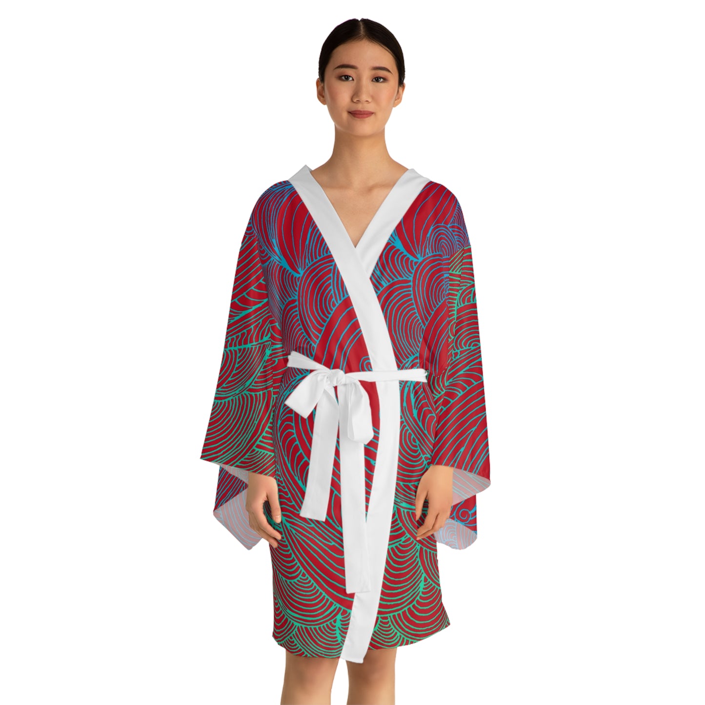 Long Sleeve Kimono Robe