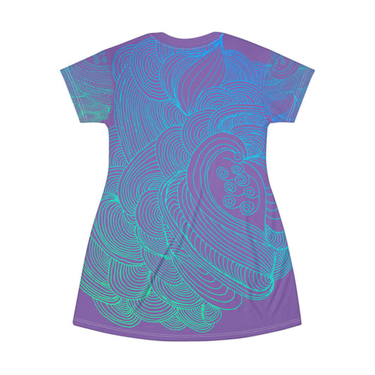 Flow of Love-T-Shirt Dress