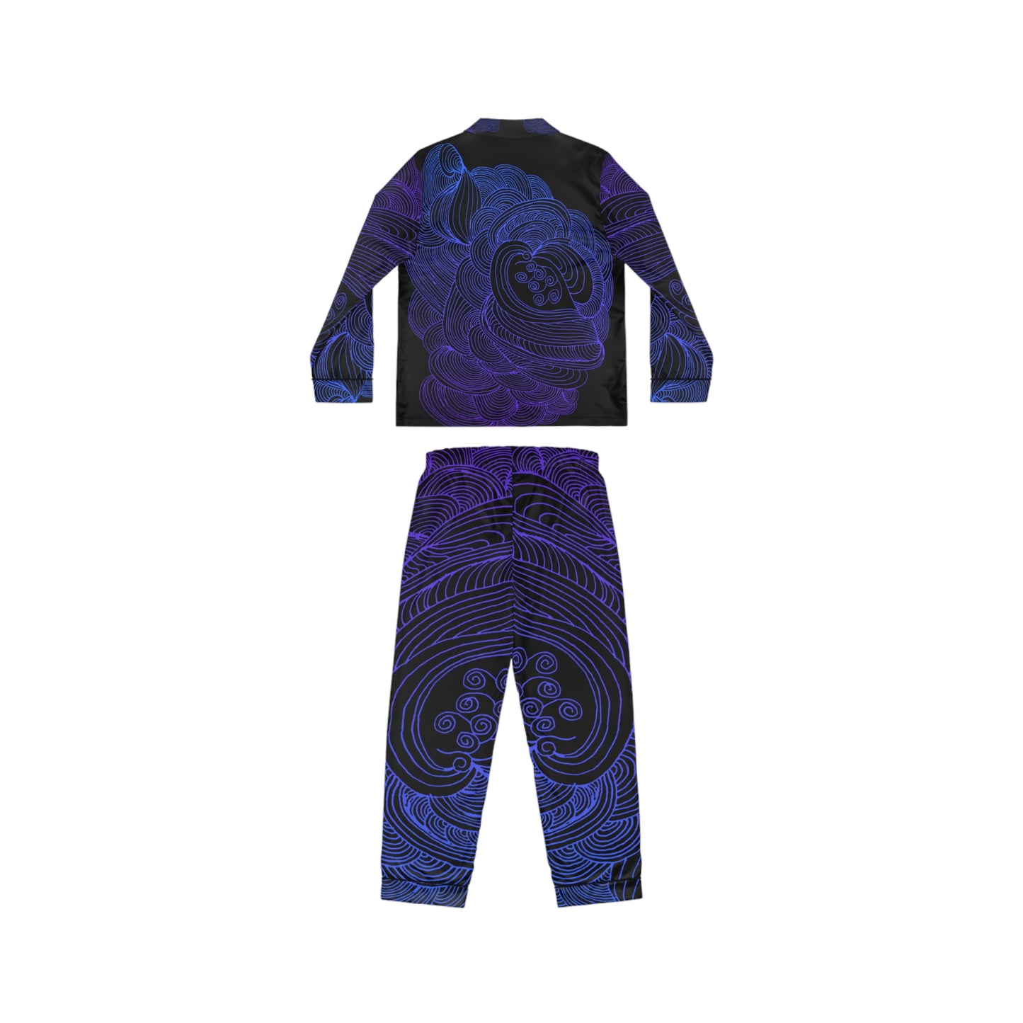 Women's Satin Pajama Set - Elegant Sleepwear