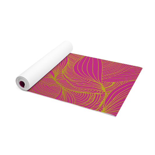 Tranquil Waves Foam Yoga Mat - Comfortable Non-Slip Exercise Mat for All Levels