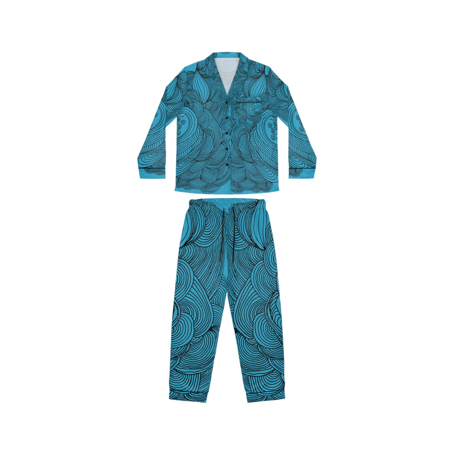 Women's Satin Pajama Set - Elegant Sleepwear