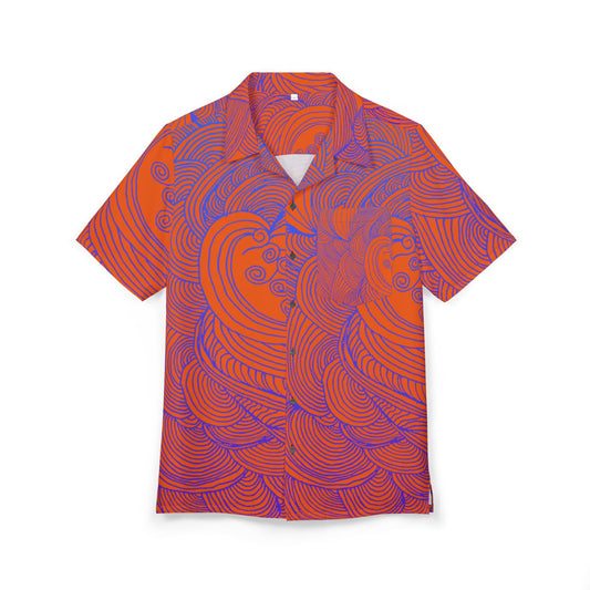 Unisex Hawaiian Button-Down Shirt - Tropical Summer Vibes