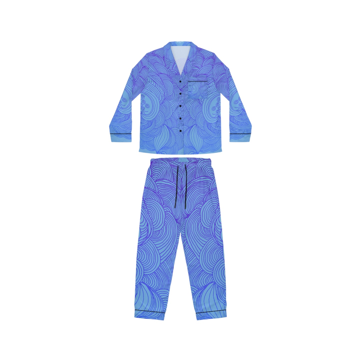 Women's Satin Pajama Set - Elegant Sleepwear