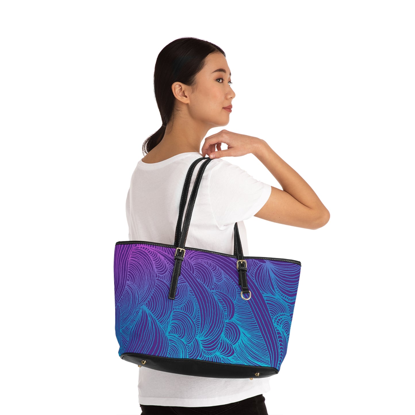 PU Leather Shoulder Bag