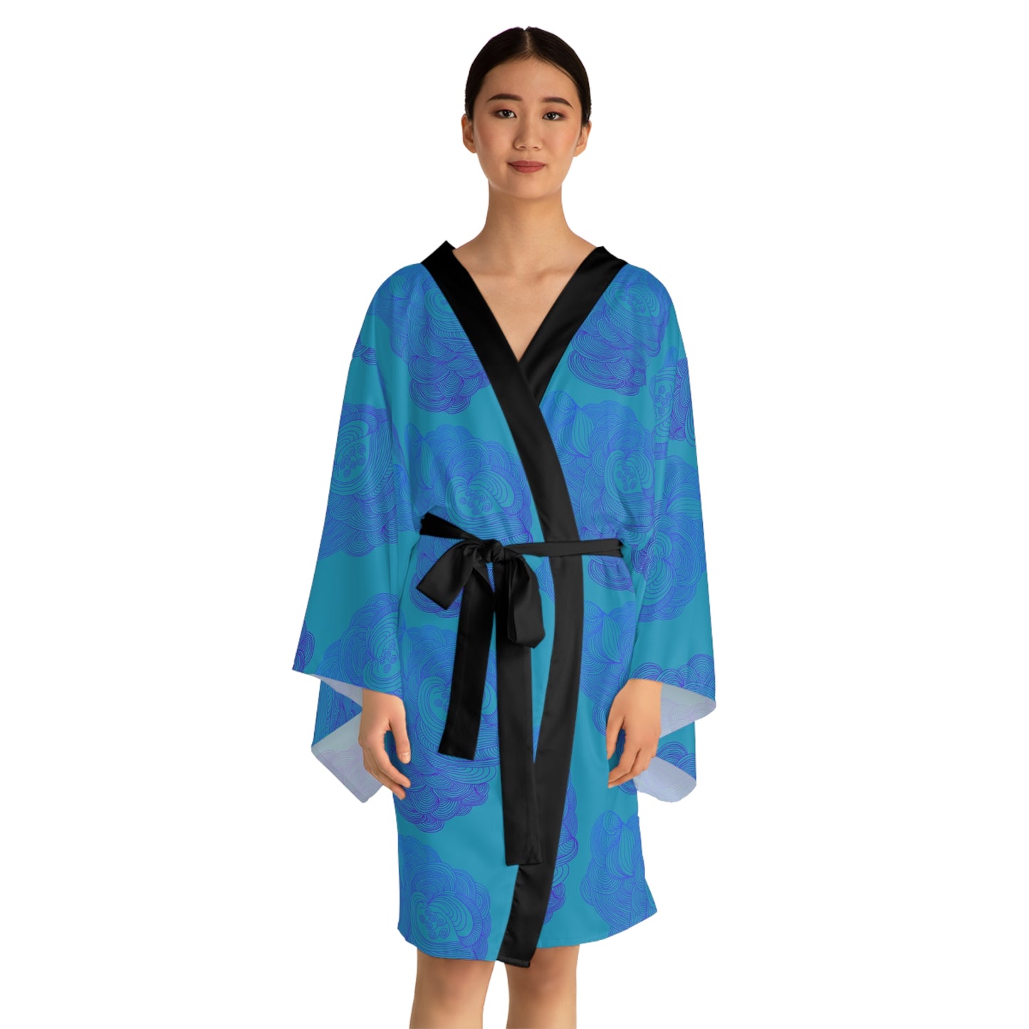 Long Sleeve Kimono Robe