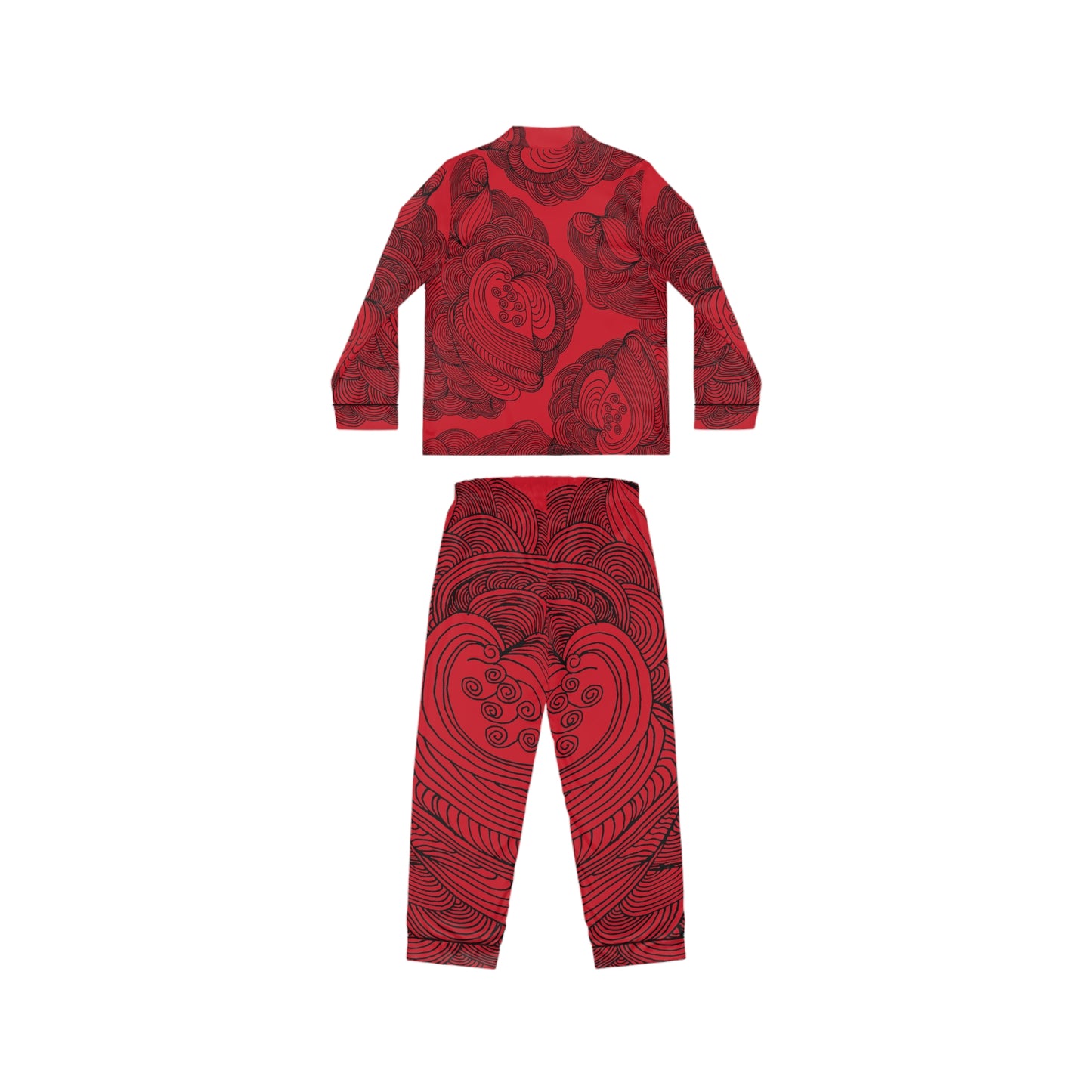 Women's Satin Pajama Set - Elegant Sleepwear