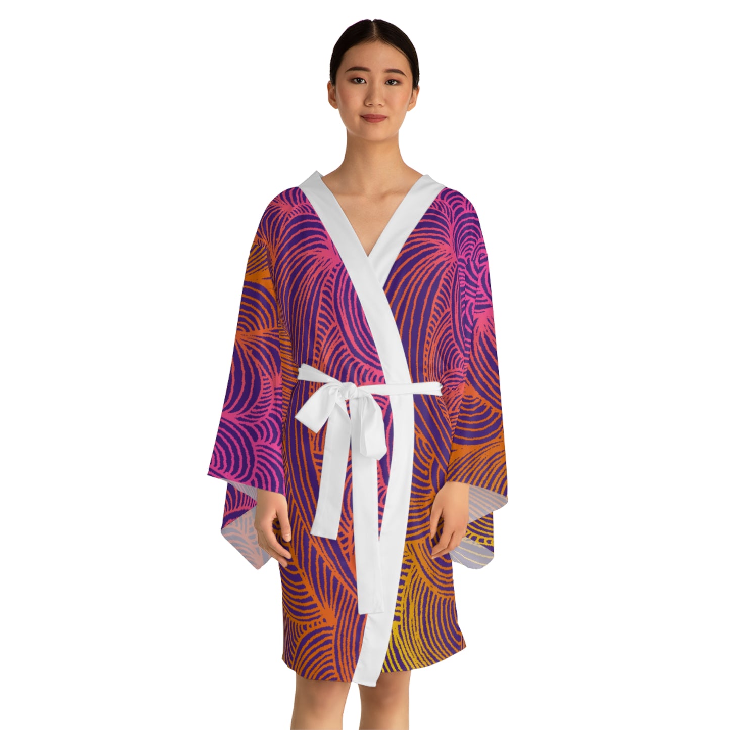 Long Sleeve Kimono Robe