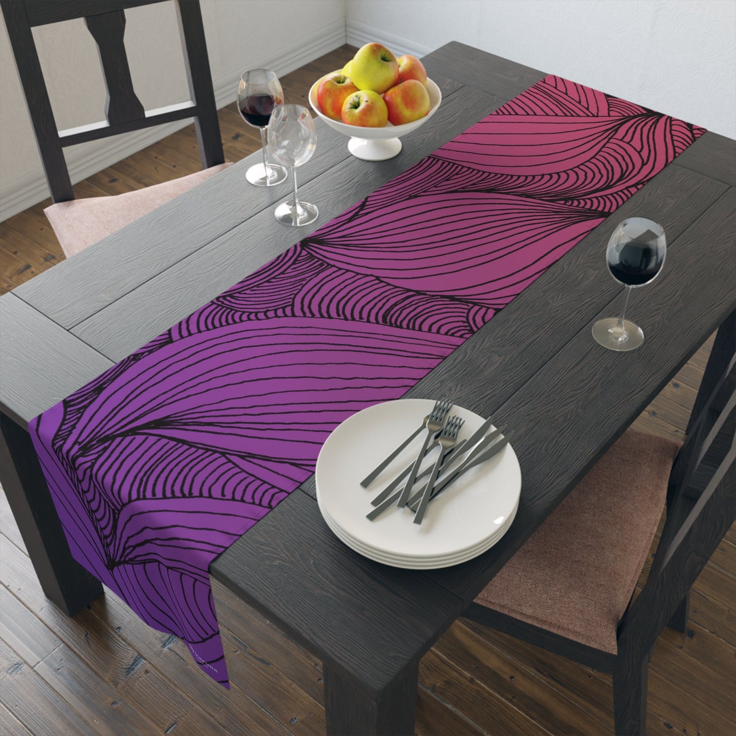 Karuna Creates Tranquil Path table runner collection
