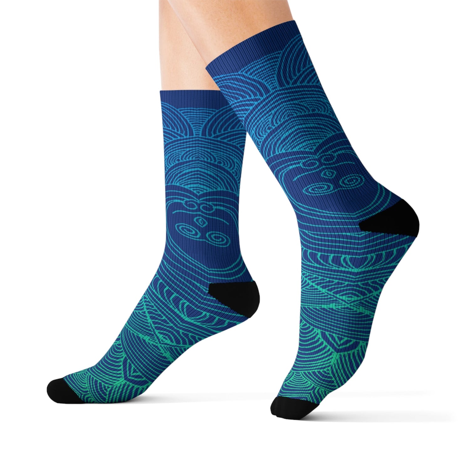 Karuna Creates Rise and Shine socks