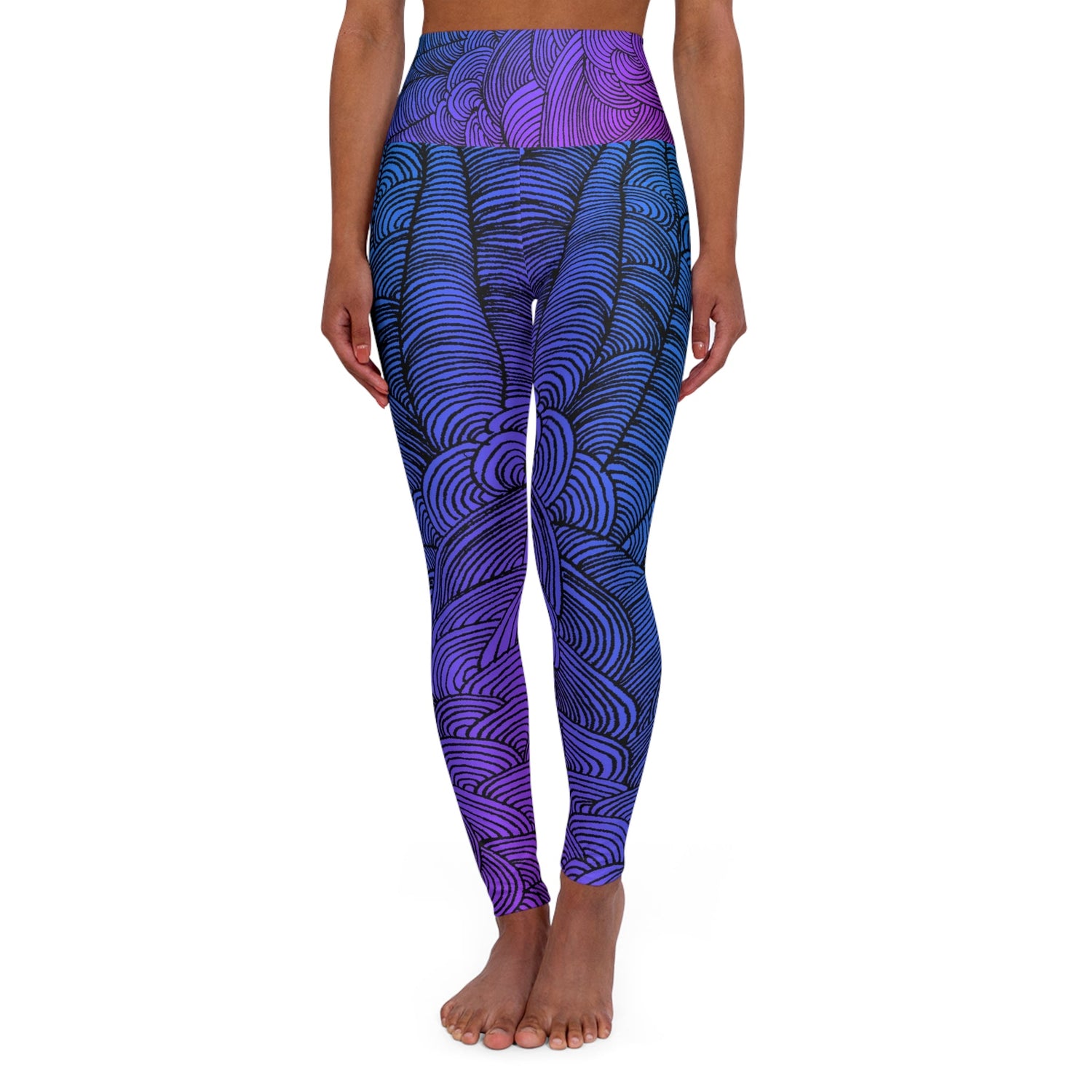 Karuna Creates high waisted yoga leggings