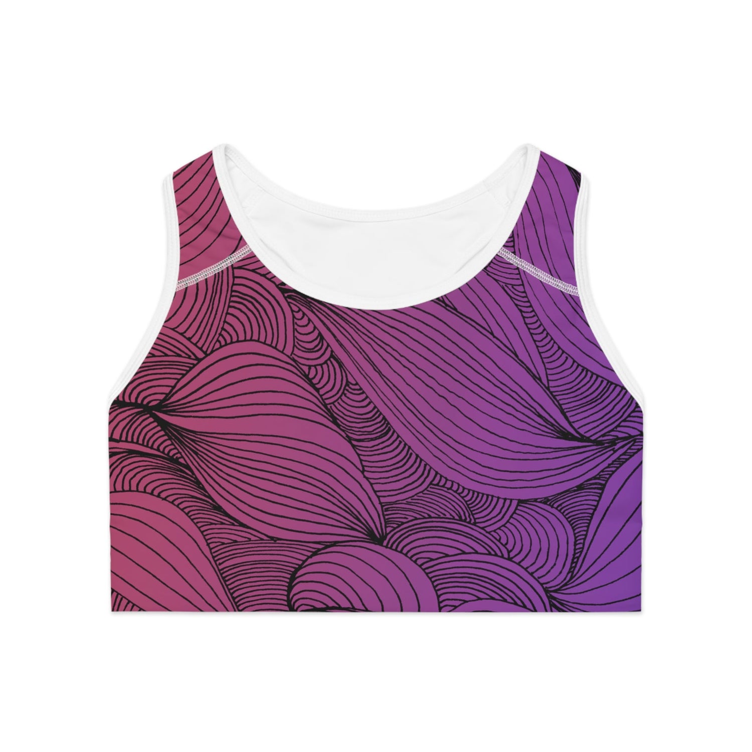 Karuna Creates colorful sports bra