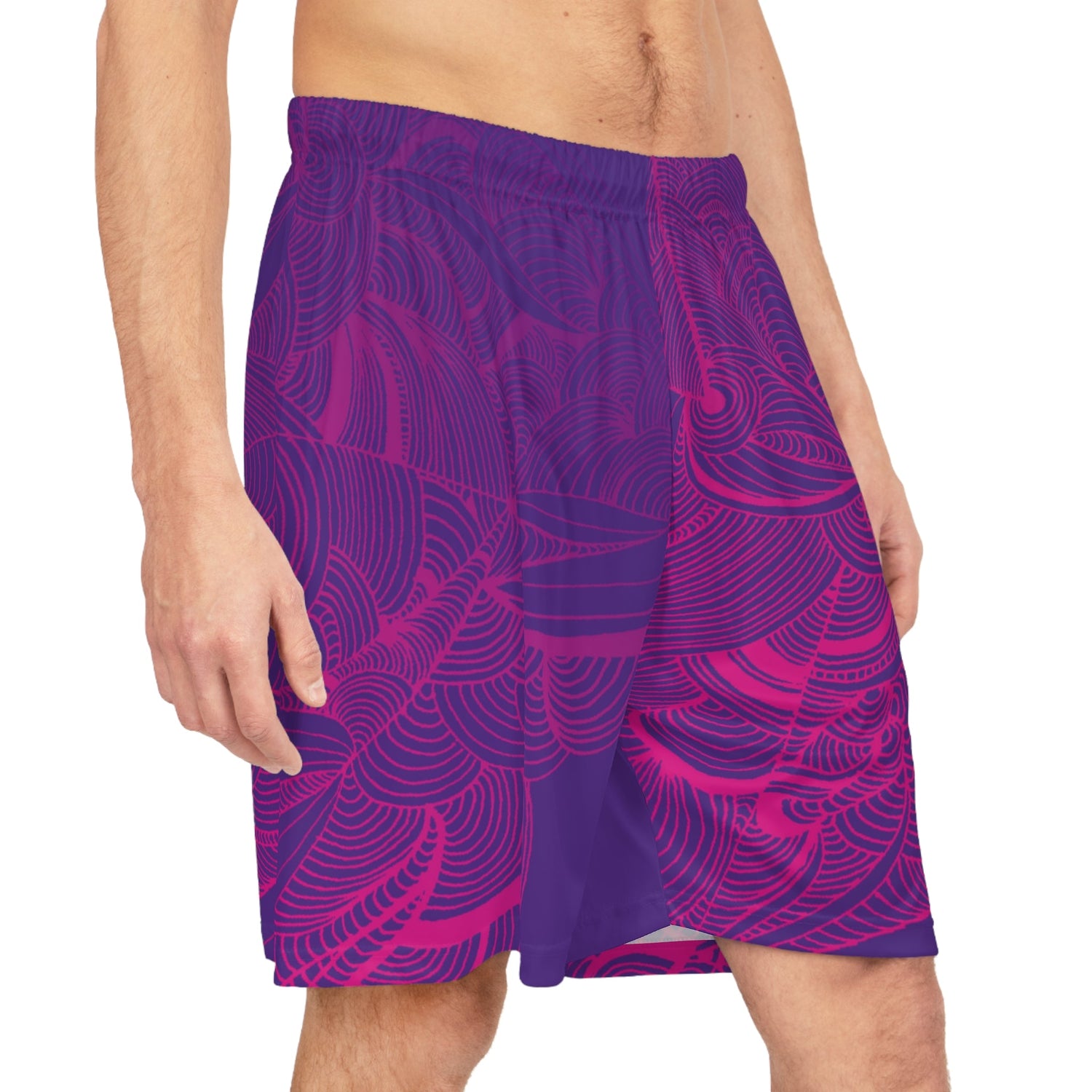 Karuna Creates artistic active lifestyle shorts