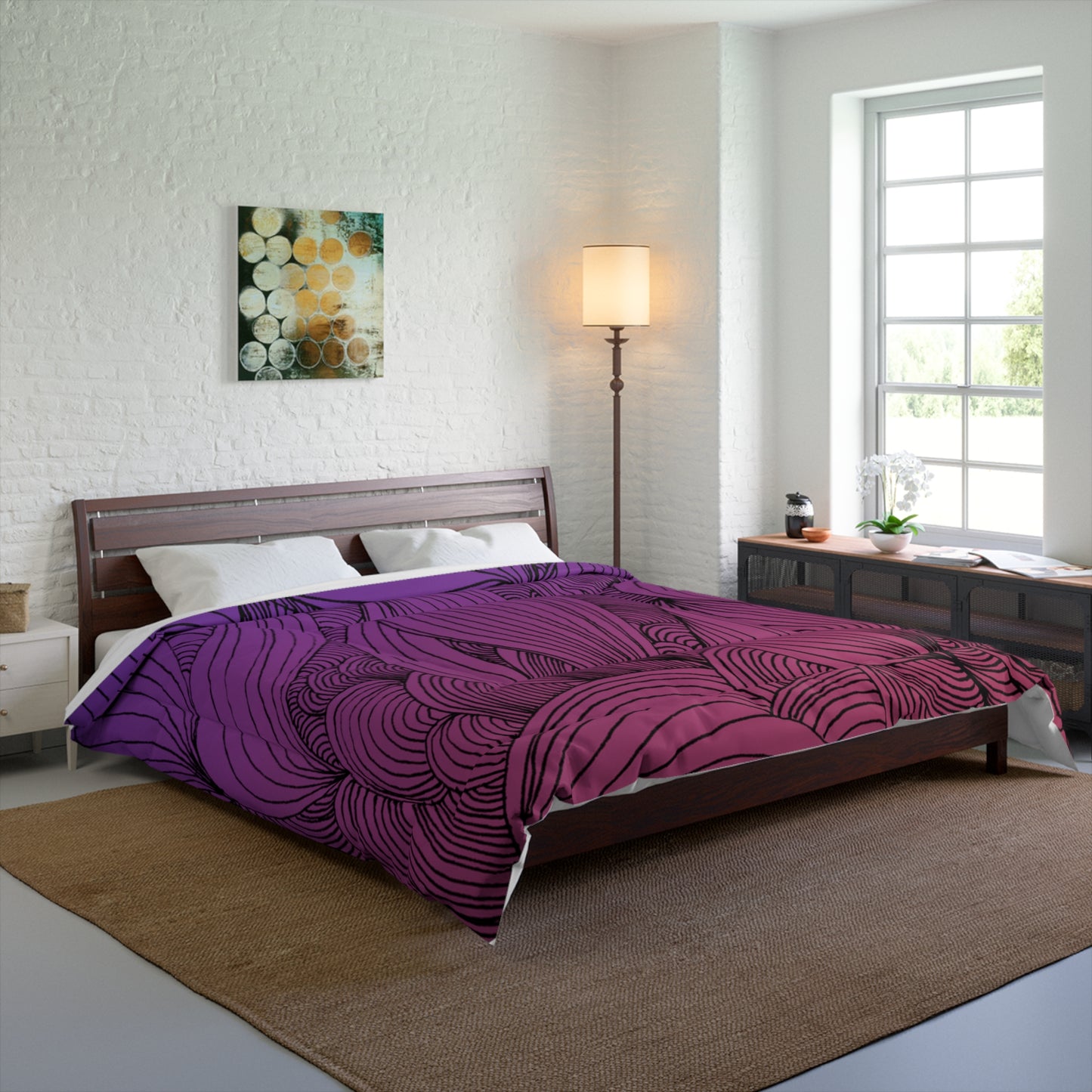 Square Quilted Comforter