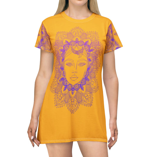 Flow of Love-T-Shirt Dress