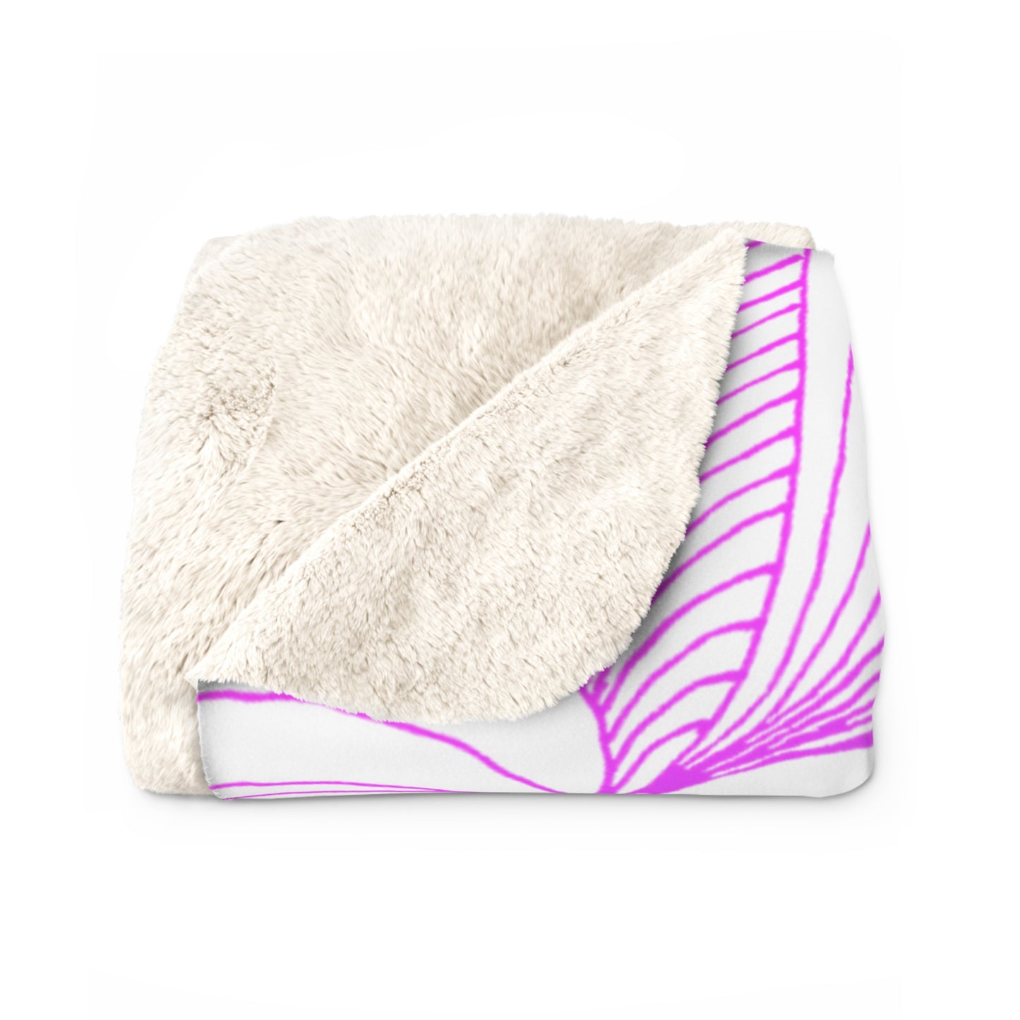 Wrapped in Kindness-Sherpa Fleece Blanket