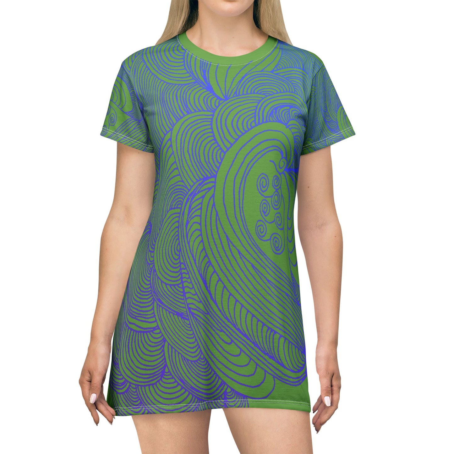 Flow of Love-T-Shirt Dress