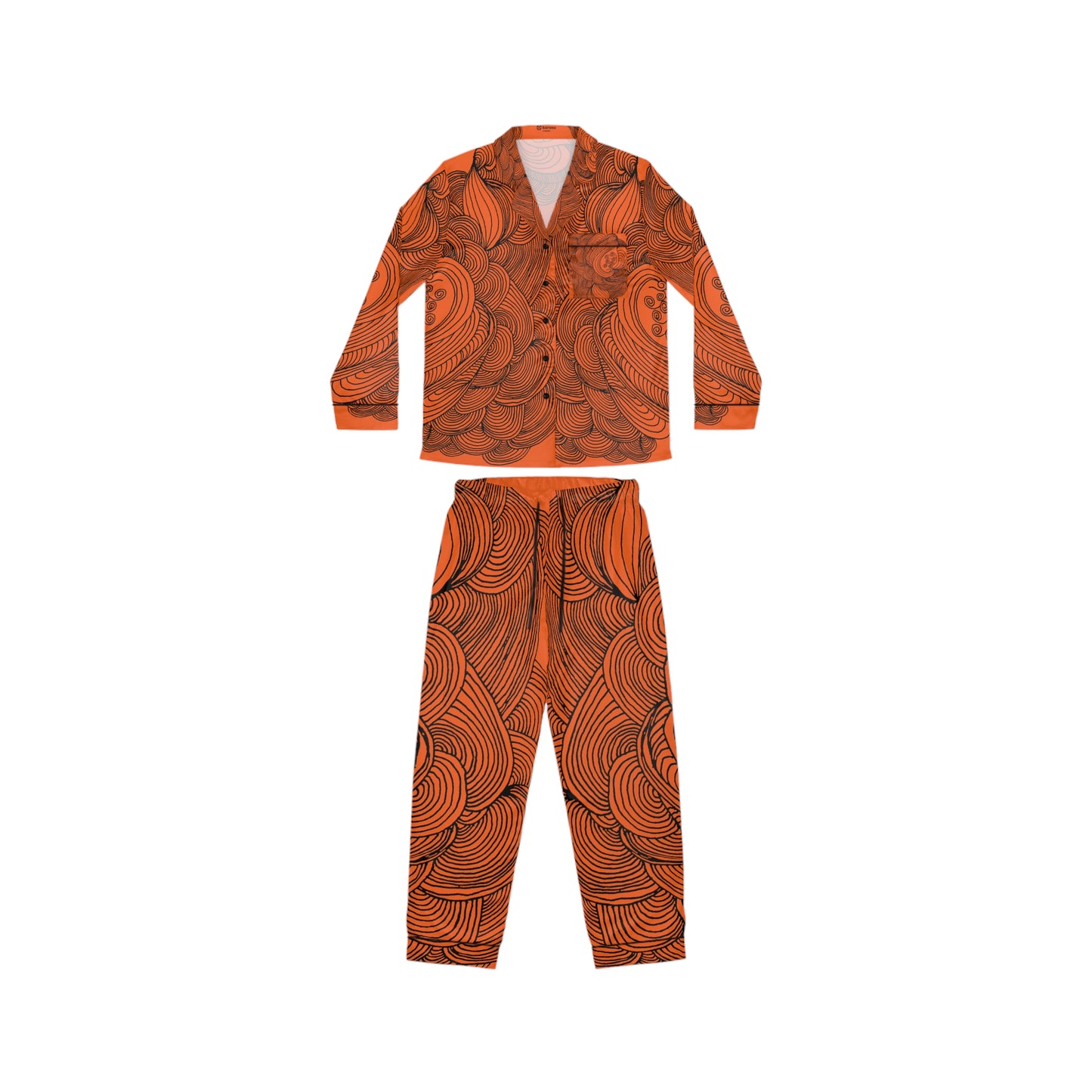 Women's Satin Pajama Set - Elegant Sleepwear