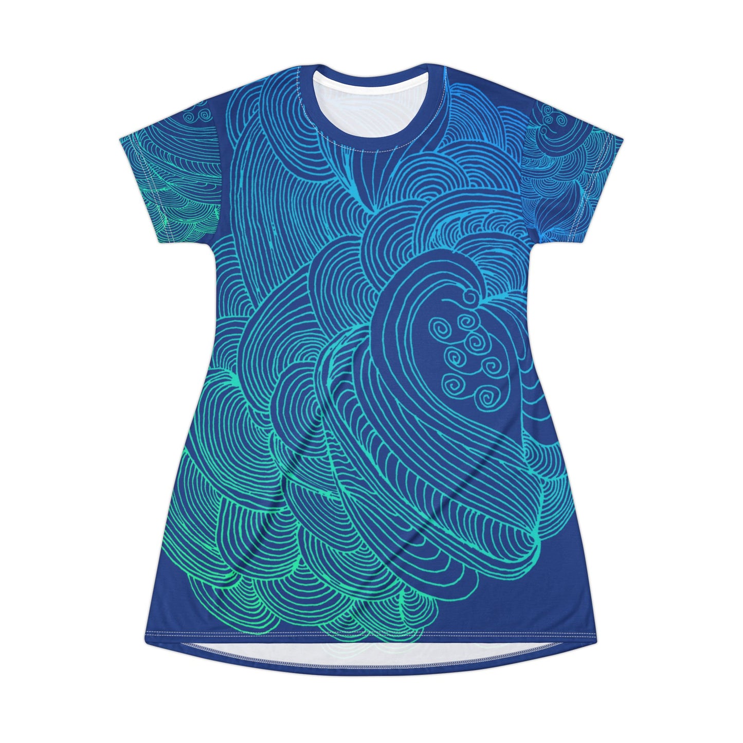 Flow of Love-T-Shirt Dress