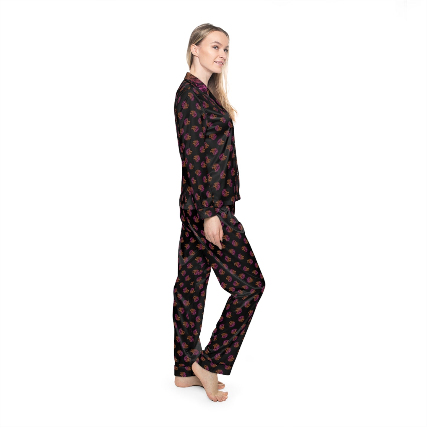 Women's Satin Pajama Set - Elegant Sleepwear