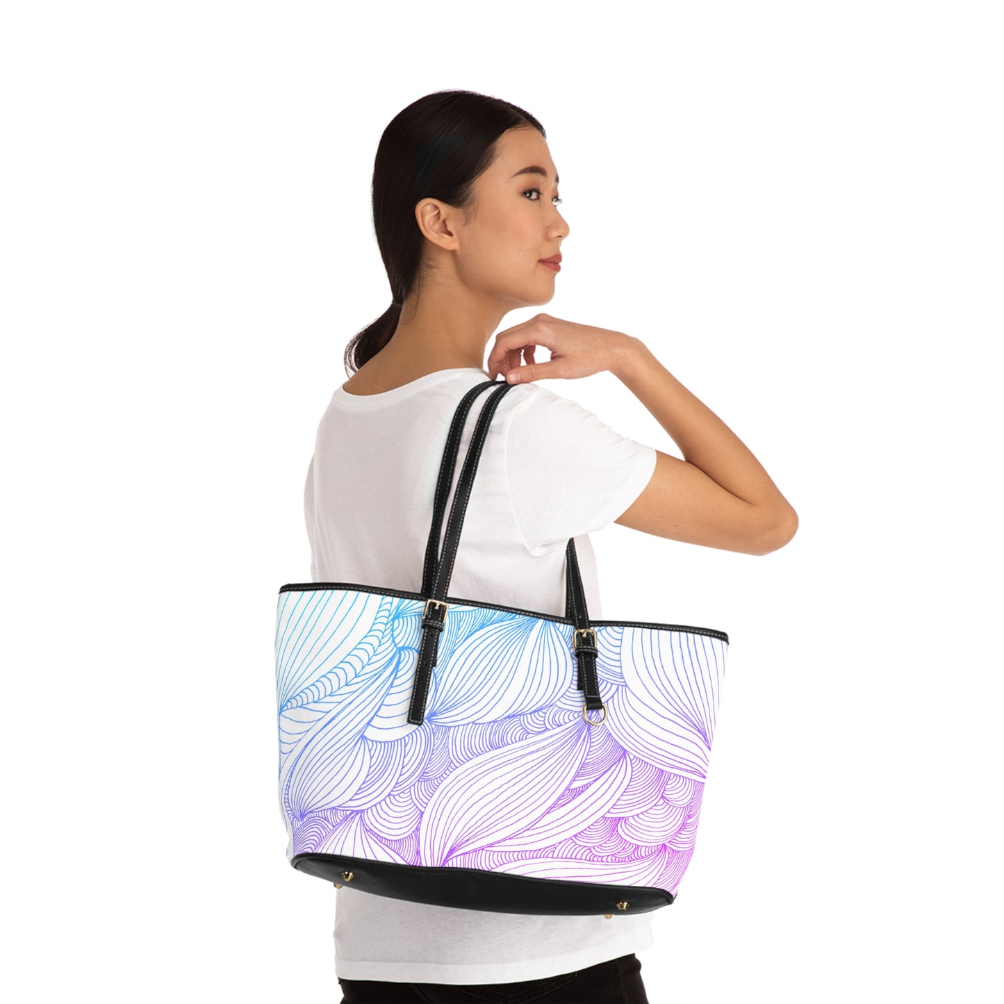 PU Leather Shoulder Bag