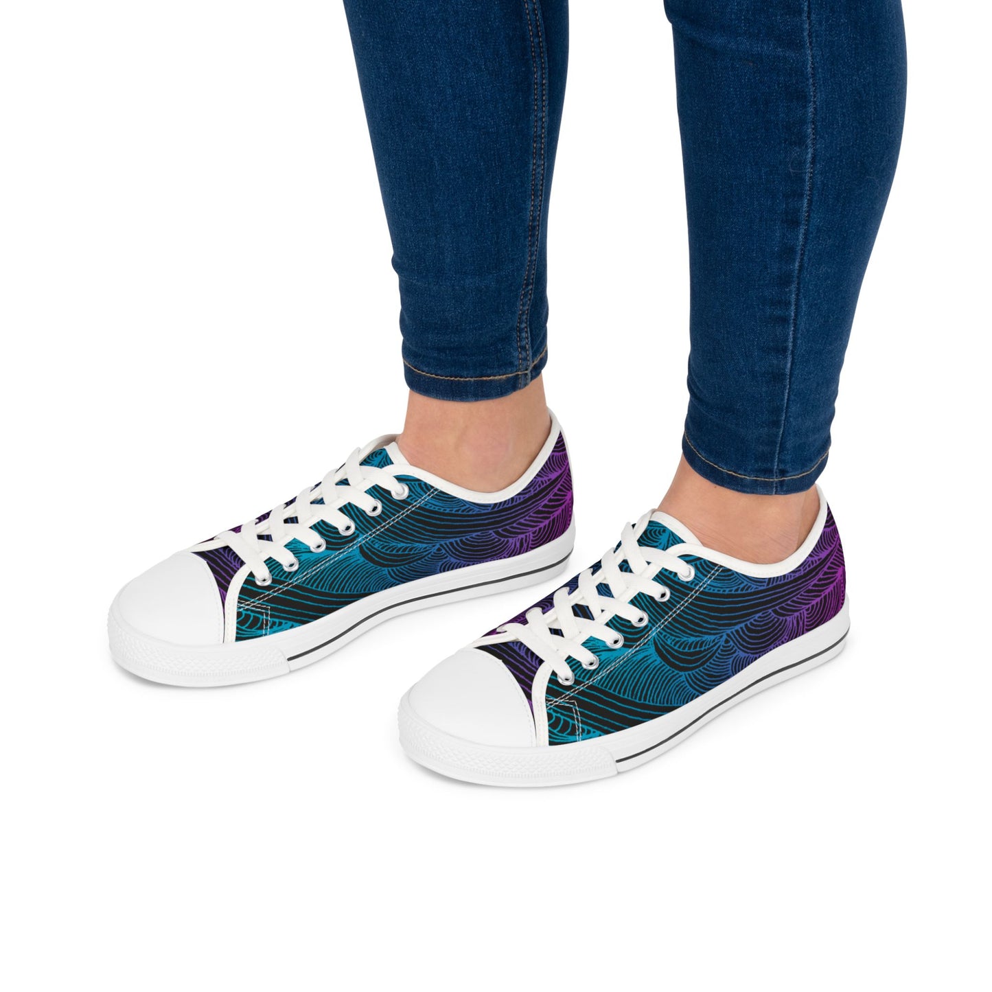 Compassionate Steps-Women's Low Top Sneakers