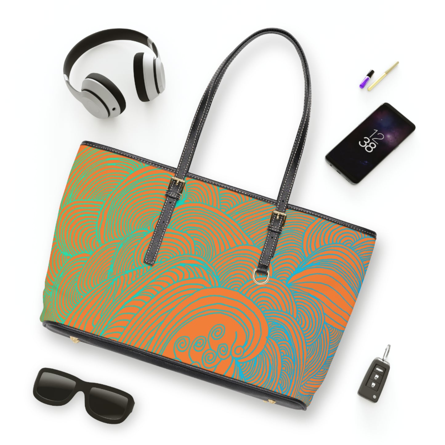 PU Leather Shoulder Bag