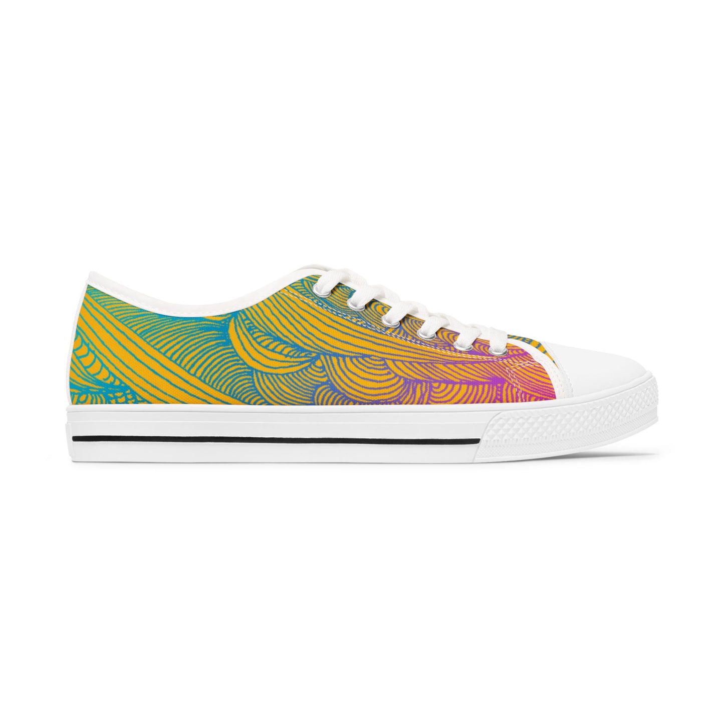 Compassionate Steps-Women's Low Top Sneakers