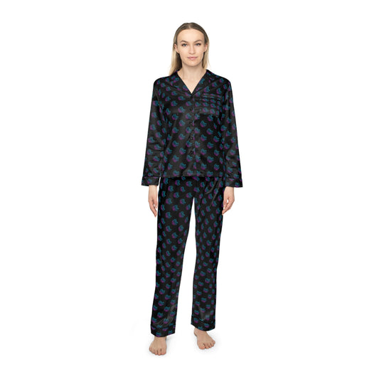 Women's Satin Pajama Set - Elegant Sleepwear