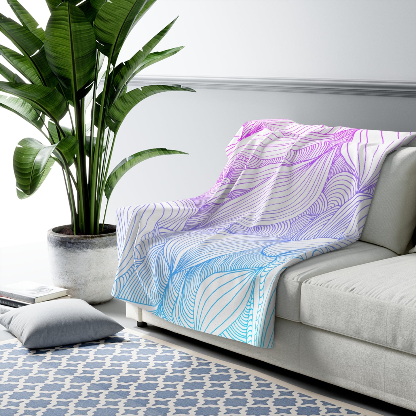 Wrapped in Kindness-Sherpa Fleece Blanket