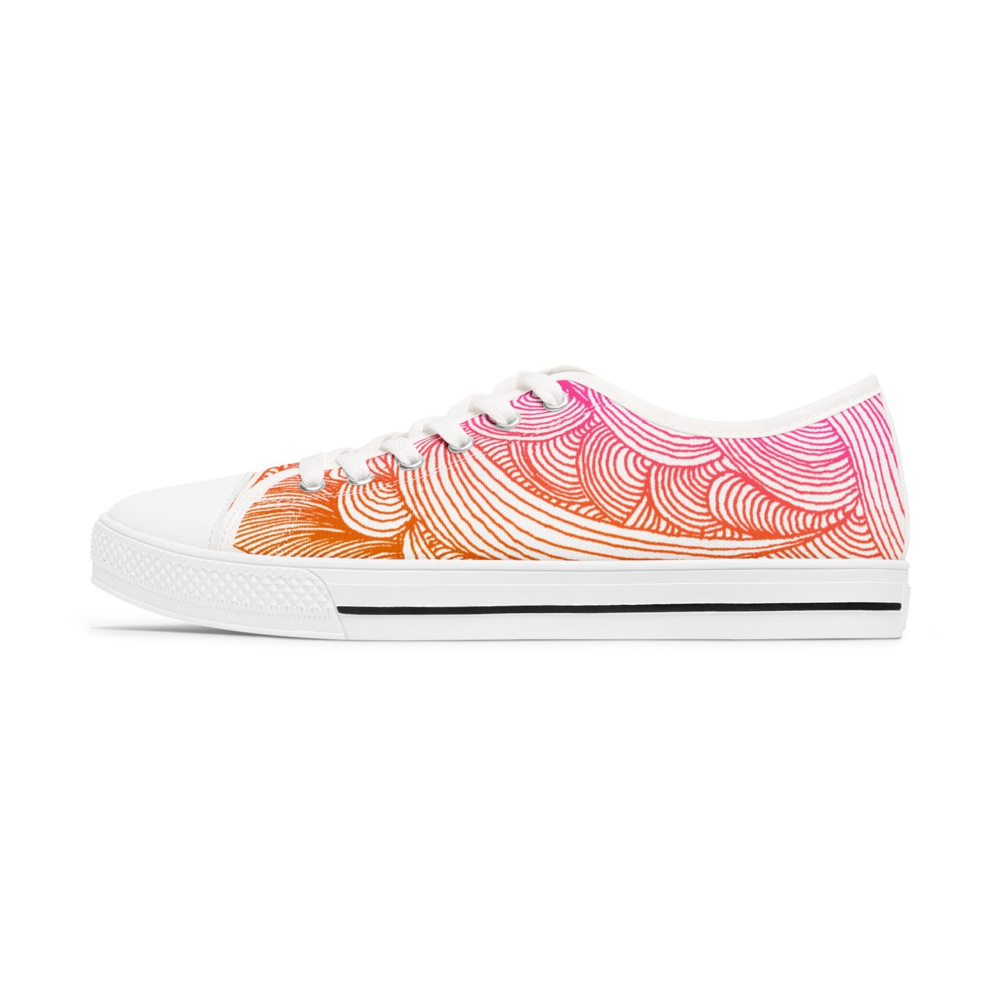 Compassionate Steps-Women's Low Top Sneakers