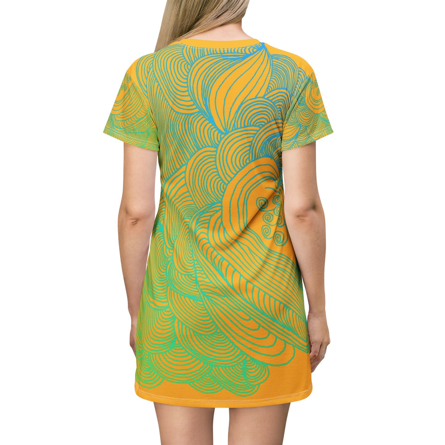 Flow of Love-T-Shirt Dress
