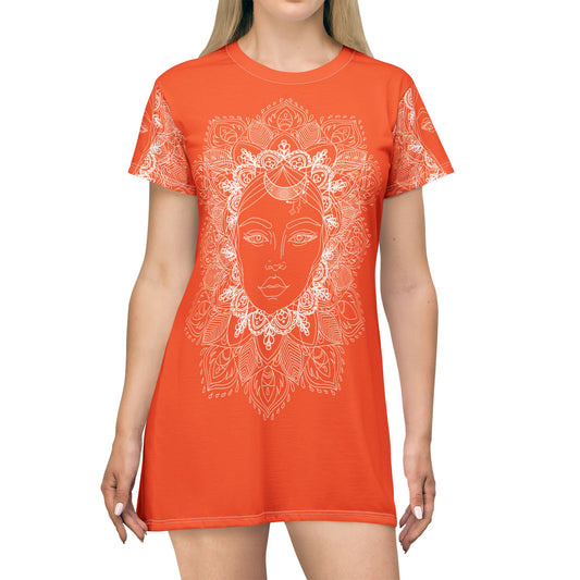 Flow of Love-T-Shirt Dress