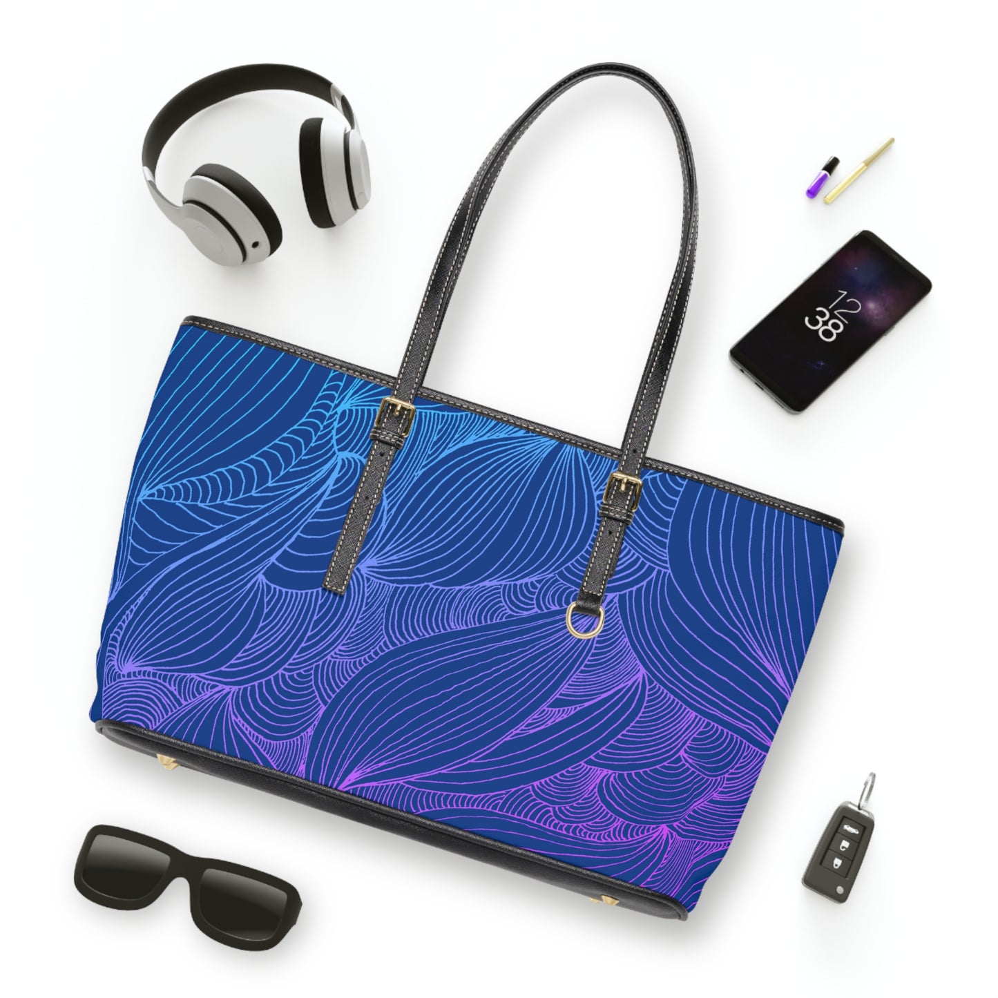 PU Leather Shoulder Bag