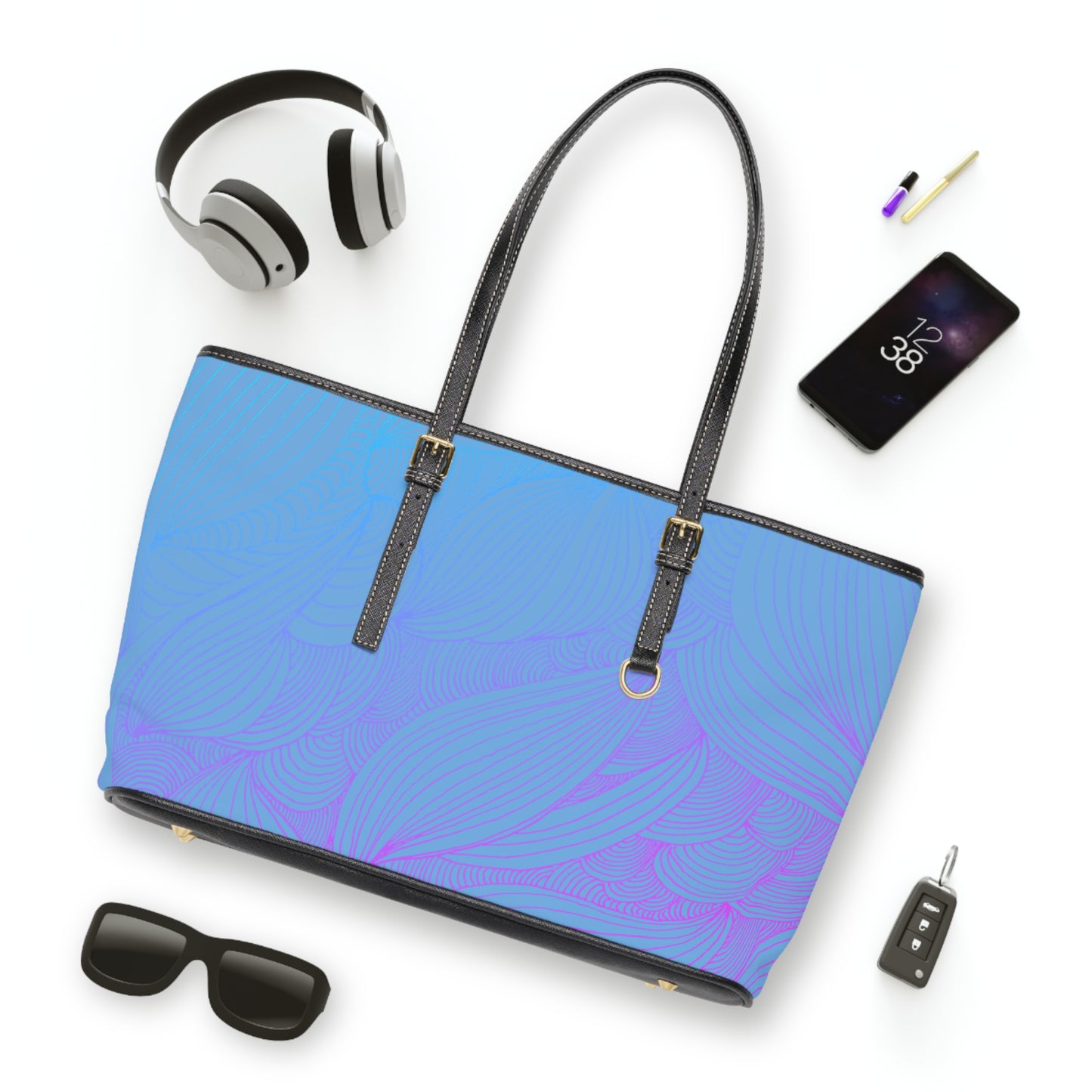 PU Leather Shoulder Bag