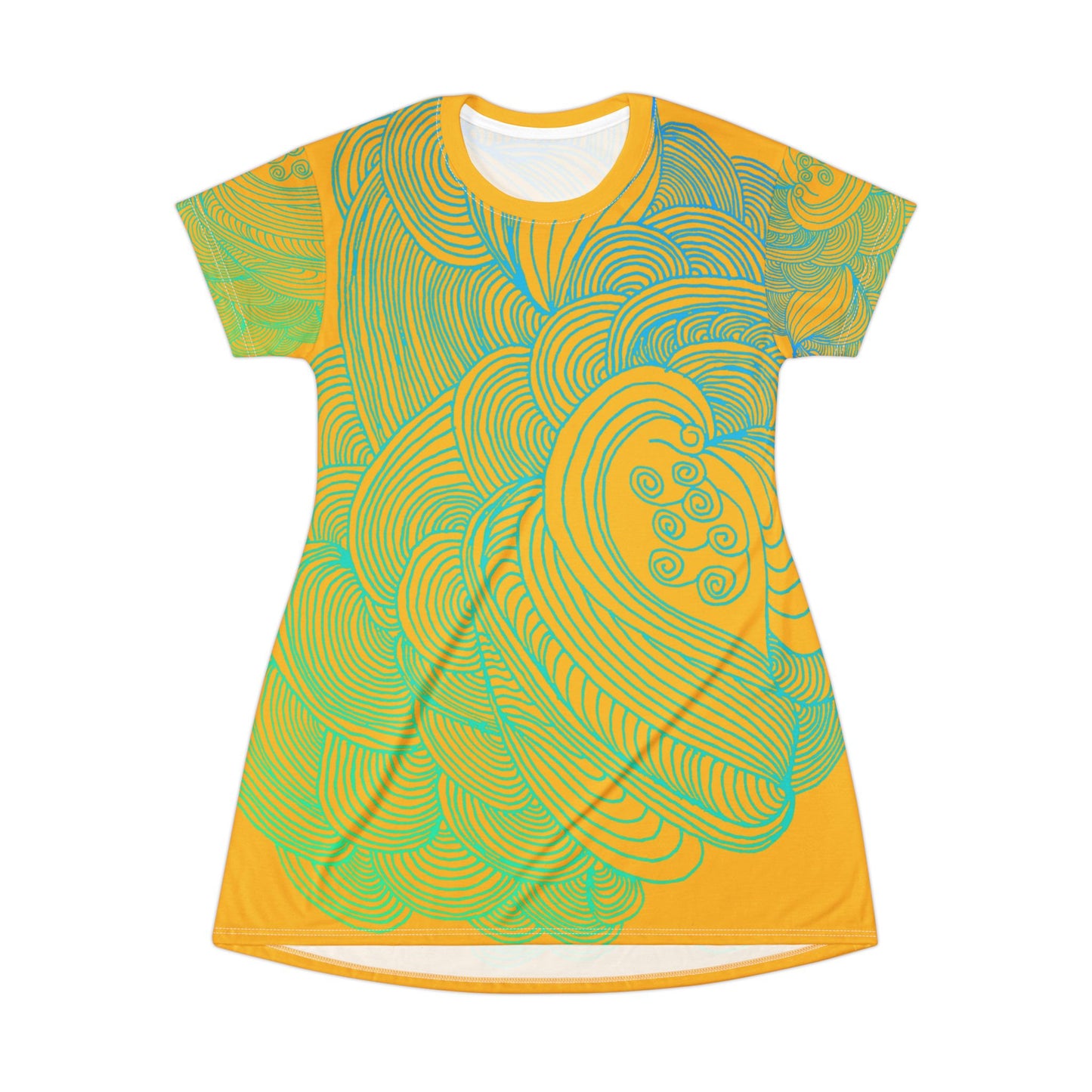 Flow of Love-T-Shirt Dress