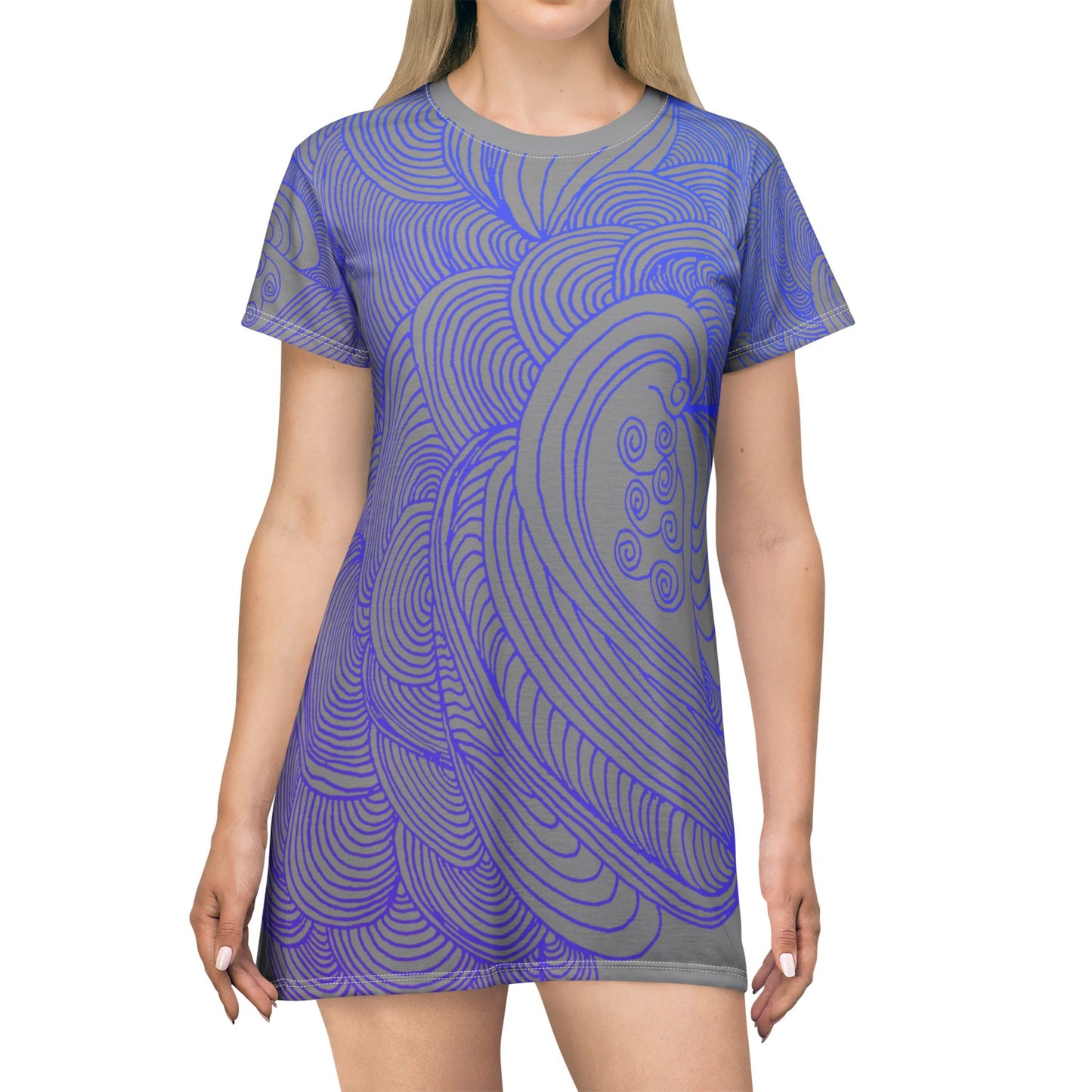 Flow of Love-T-Shirt Dress