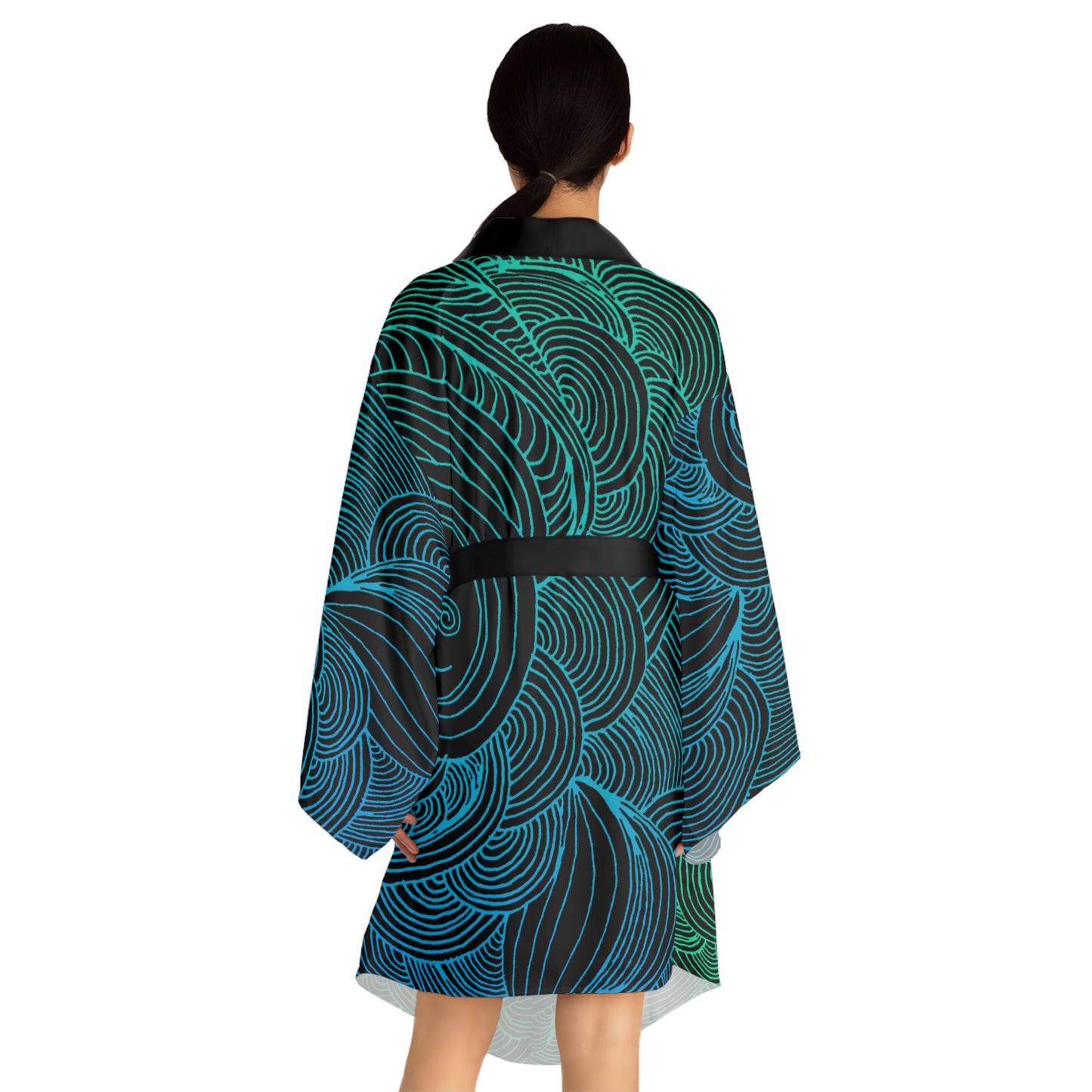 Long Sleeve Kimono Robe