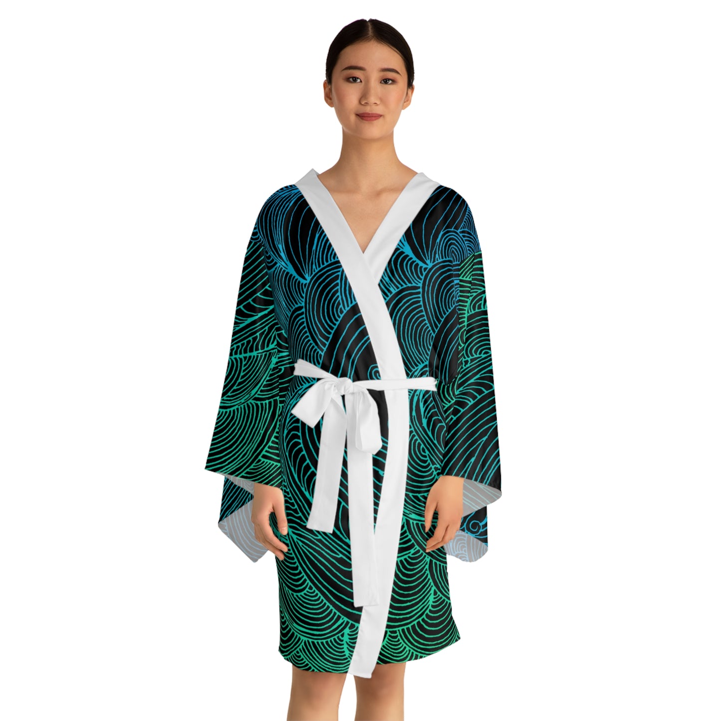 Long Sleeve Kimono Robe