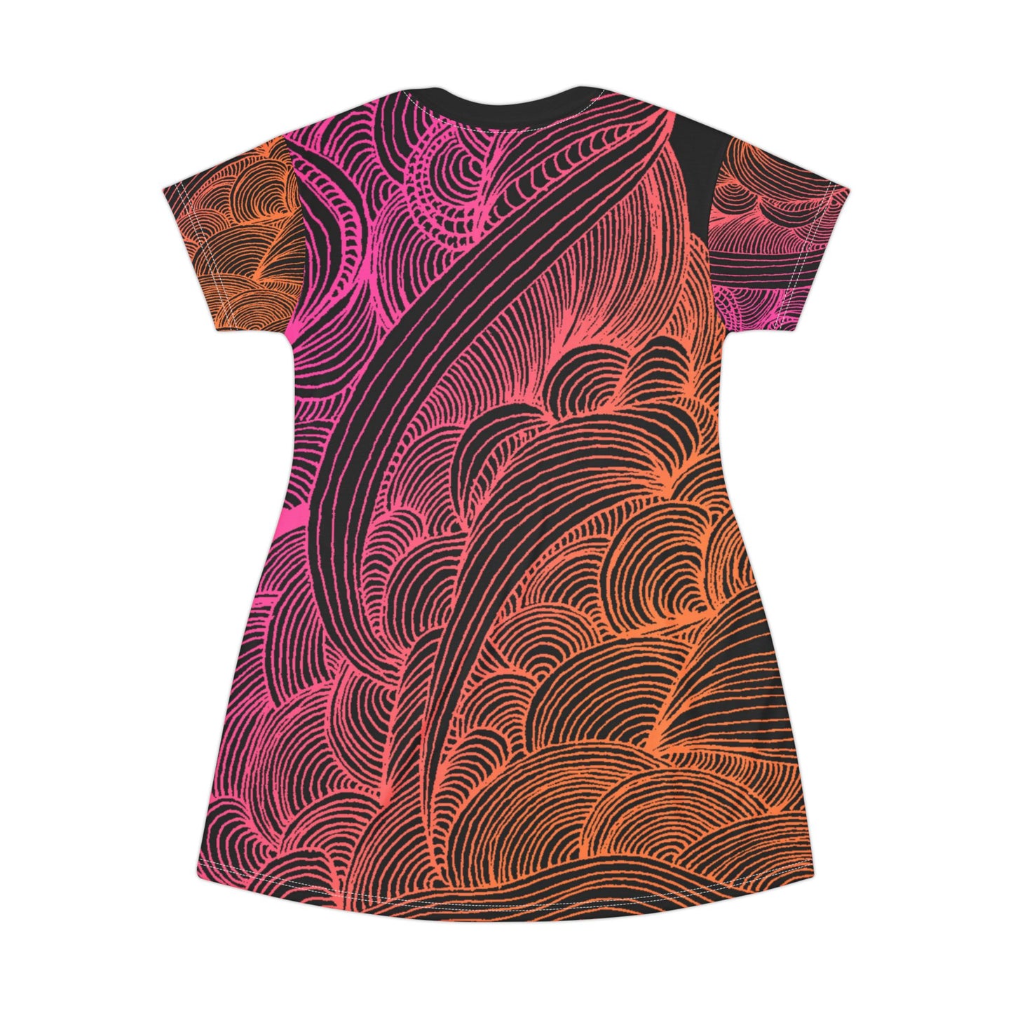 Flow of Love-T-Shirt Dress