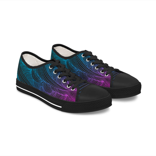 Compassionate Steps-Women's Low Top Sneakers
