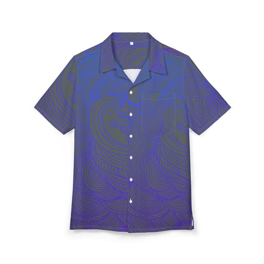 Unisex Hawaiian Button-Down Shirt - Tropical Summer Vibes