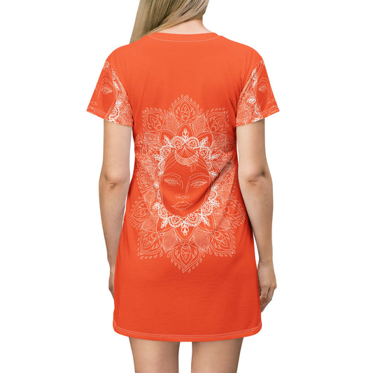 Flow of Love-T-Shirt Dress