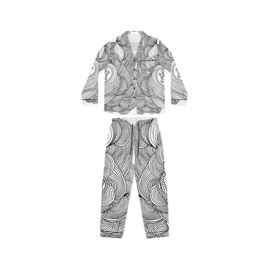 Women's Satin Pajama Set - Elegant Sleepwear