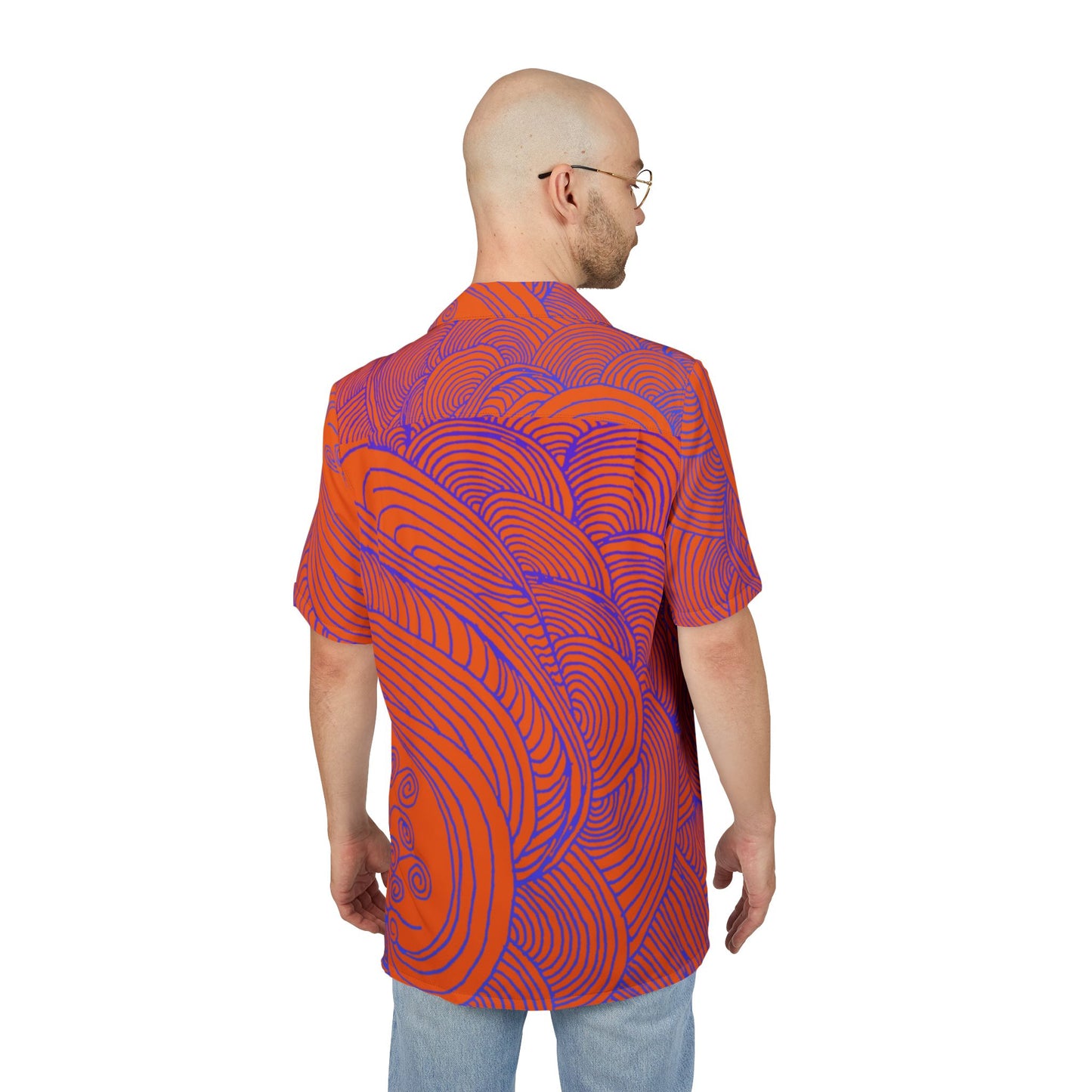 Unisex Hawaiian Button-Down Shirt - Tropical Summer Vibes