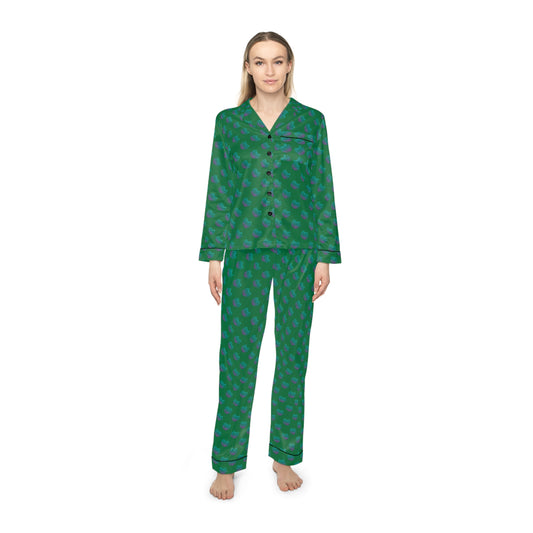 Women's Satin Pajama Set - Elegant Sleepwear