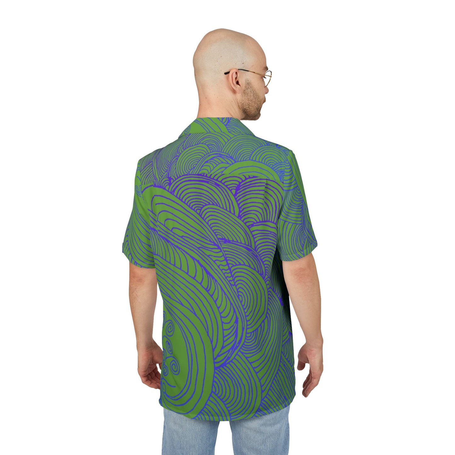 Unisex Hawaiian Button-Down Shirt - Tropical Summer Vibes