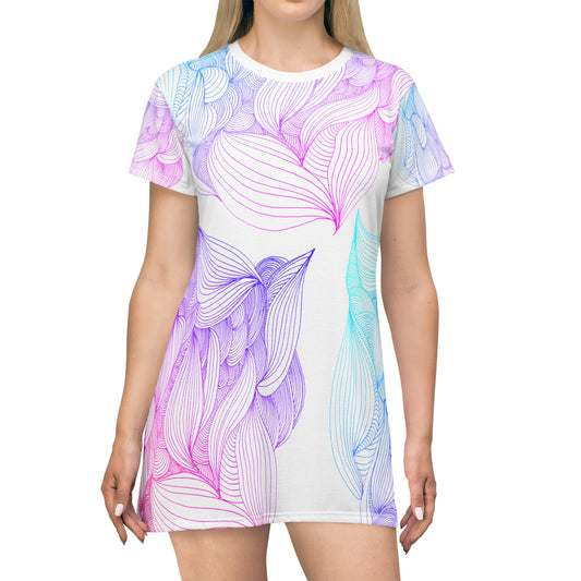 Flow of Love-T-Shirt Dress